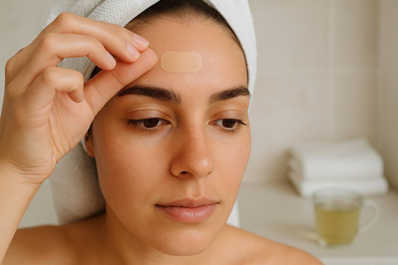 Cómo eliminar granitos en la frente sin irritar la piel