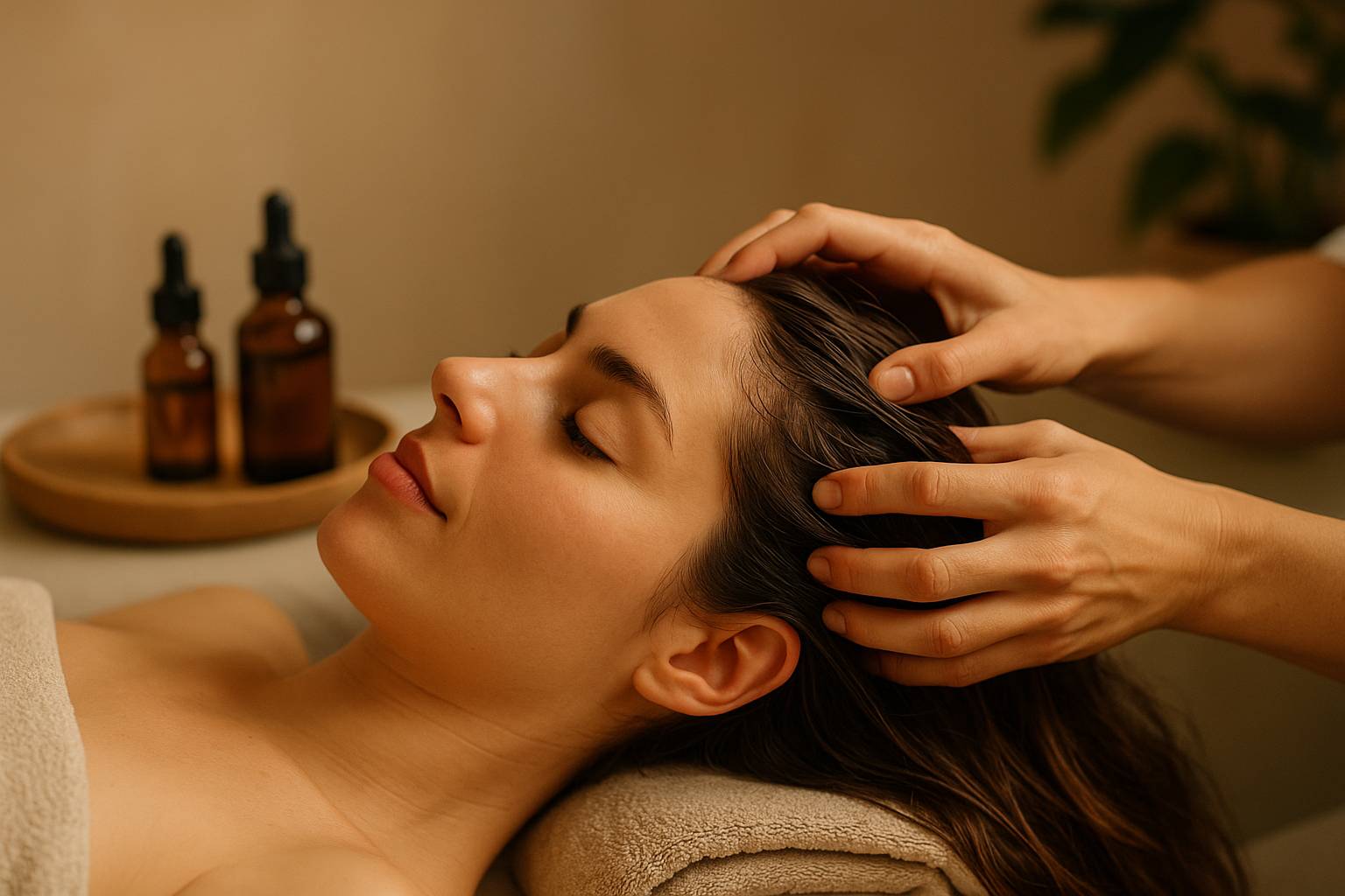 Cómo estimular el crecimiento del cabello con masajes capilares