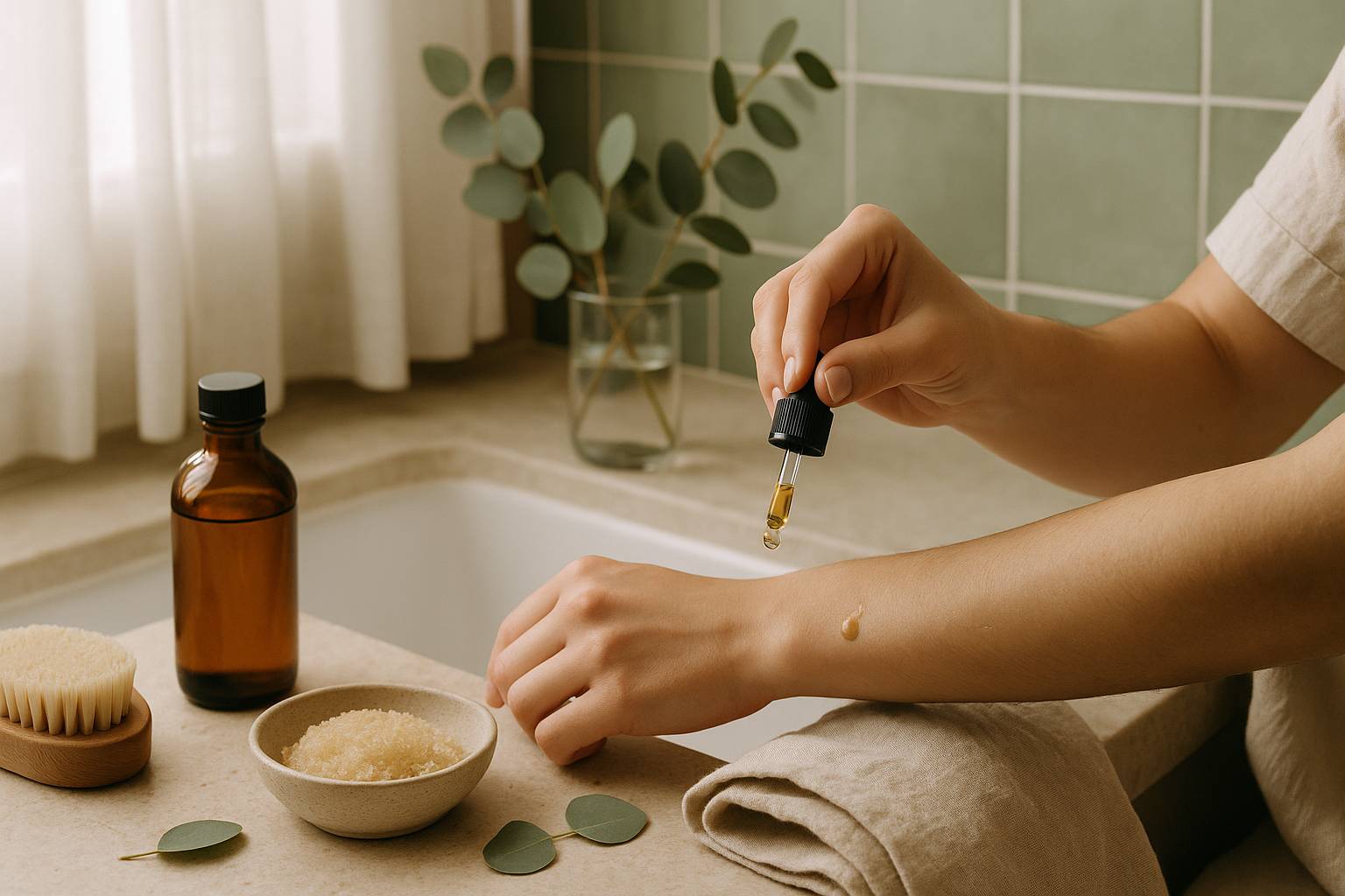 Cómo mejorar la textura de la piel corporal con productos naturales