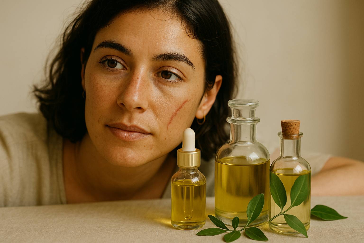 Cómo minimizar cicatrices faciales de forma natural