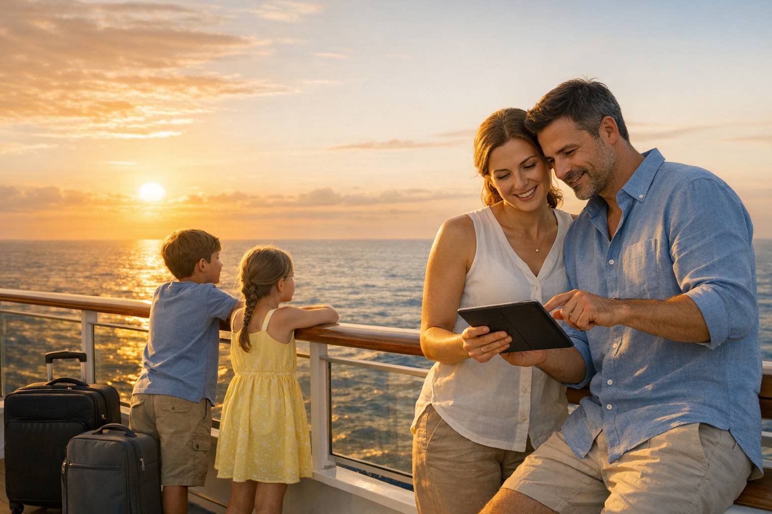 Cómo organizar un crucero familiar sin estrés: guía práctica para cuidar el bienestar de todos
