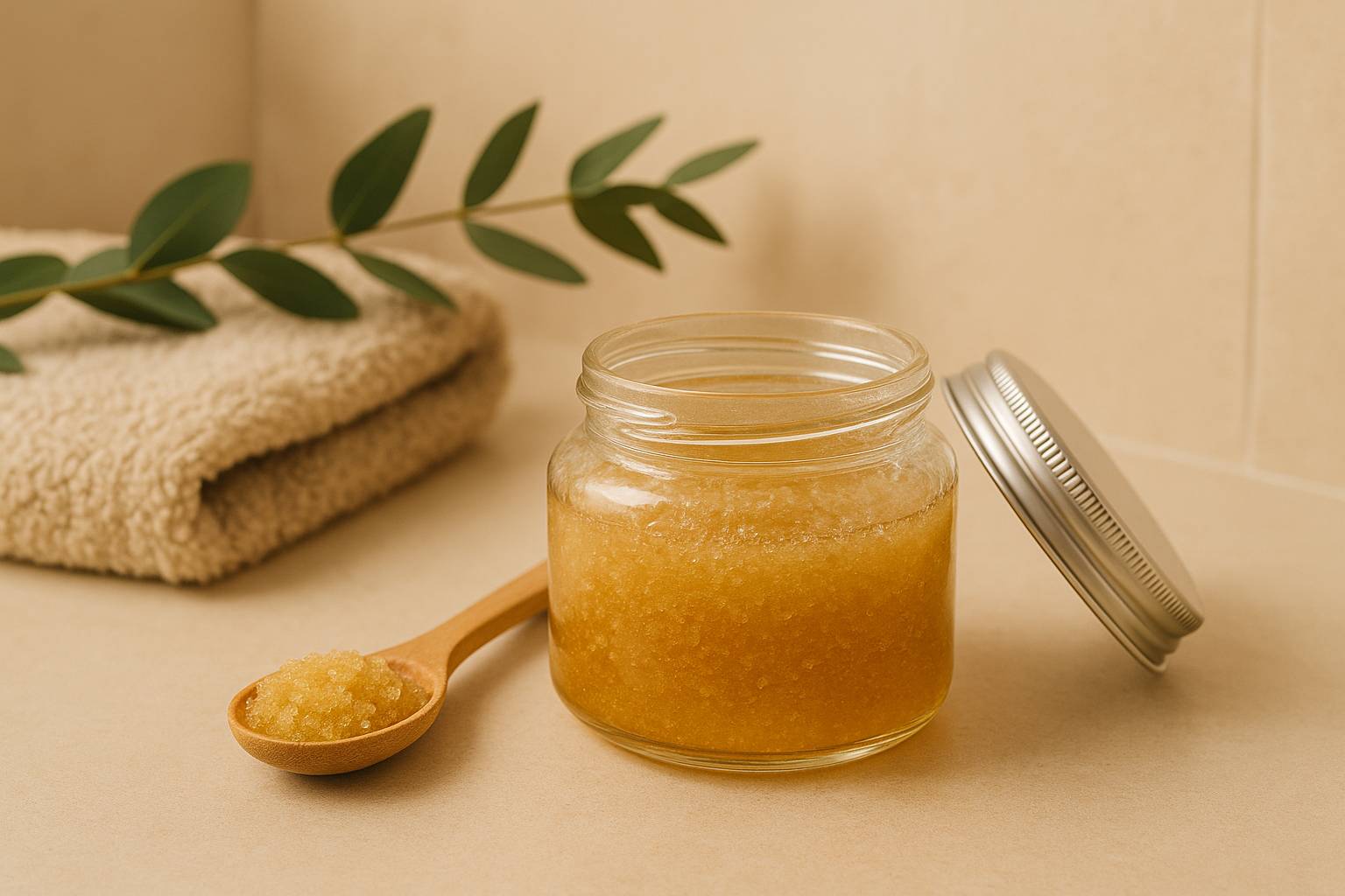 Cómo preparar un exfoliante corporal con azúcar y aceite