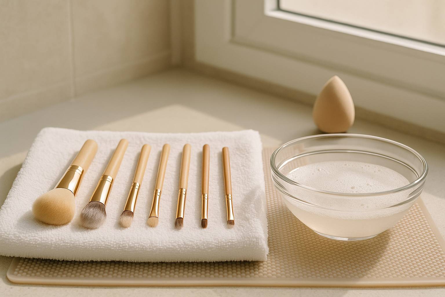 Maquillaje y cuidado: cómo limpiar correctamente tus brochas