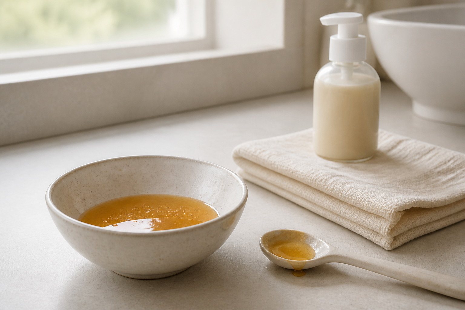 Mascarilla de miel para la cara: cuándo puede encajar y cómo probarla con prudencia